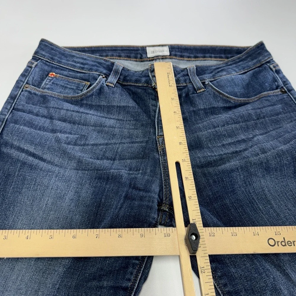 Hudson‎ Jeans Women Size 29 Krista Super Skinny Blue Cotton Blend Stretch - Picture 8 of 9